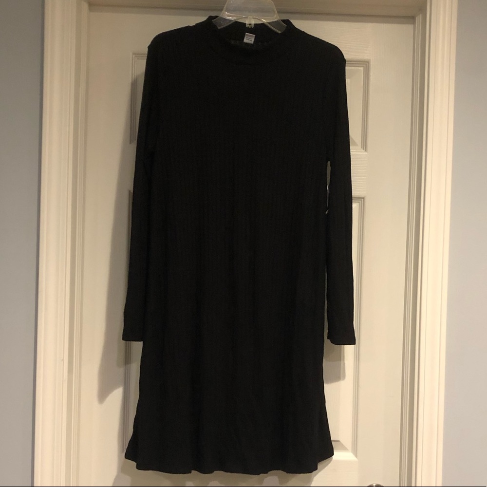 Old Navy faux turtleneck long sleeve dress